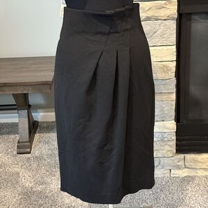 Magaschoni Collection Skirt Womens Sz2 Wool Pencil Skirt